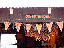 Craft store at the pumpkin patch