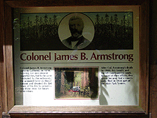 Colonel Armstrong sign
