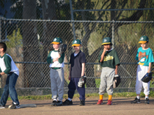 Hunter's second baseball practice