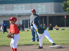 Hunter's fourth  baseball game