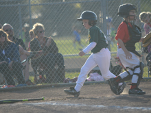 Hunter's fourth  baseball game