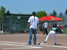Hunter's seventh baseball game