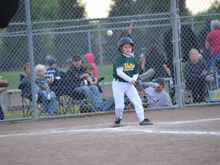 Hunter's eighth baseball game