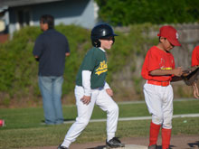 Hunter's twelfth baseball game