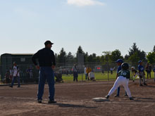 Hunter's fifteenth baseball game