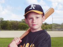 Hunter's baseball picture