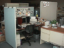 Heidi's desk.