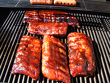 ribs on the bbq