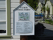 Town Directory...not that it's needed!