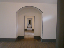 looking down the hall through all the doorways