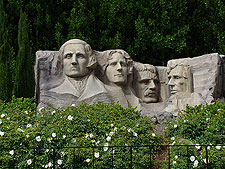 Replica of Mount Rushmore