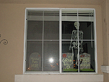 Front window.