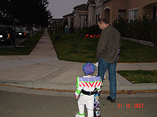Hunter Trick-or-Treating