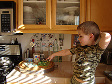 Ready to make cupcakes.