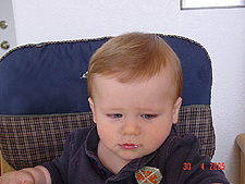 Waiting for breakfast.