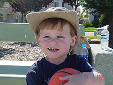 Hunter at the park.