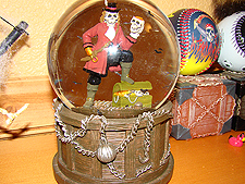 Pirate snow globe