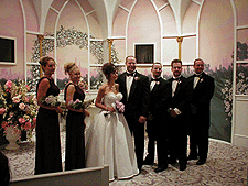 The wedding party.