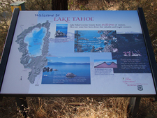 Lake Tahoe sign