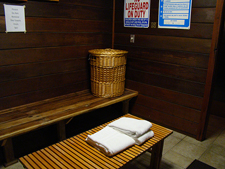 sauna room