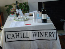 wine from Cahill Winery
