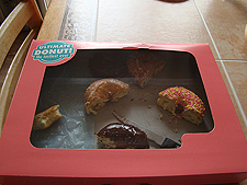 What is left of the donuts Dave got this morning!