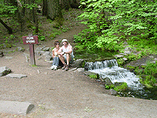 Heid and Dave at Fern Spring