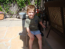 Hunter needs a haircut!